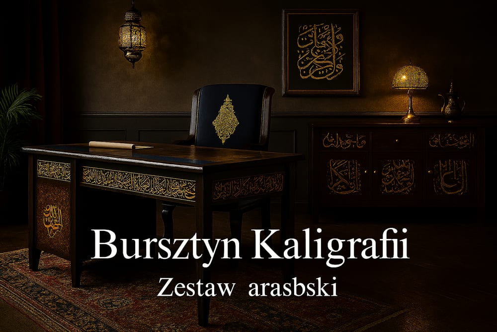 Zestaw biurowy — styl arabski